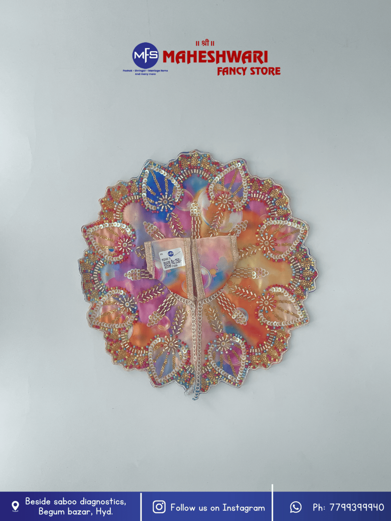 Maheshwari Fancy Store - Multicolor Holi Special Poshak